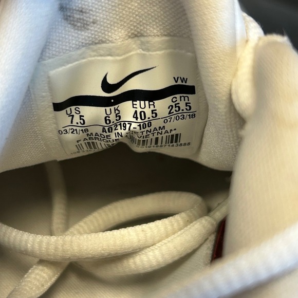 Nike Vapor Pro Golf Men Shoes-US 7.5/ UK 6.5 waterproof uppers blue white spike - Picture 7 of 8